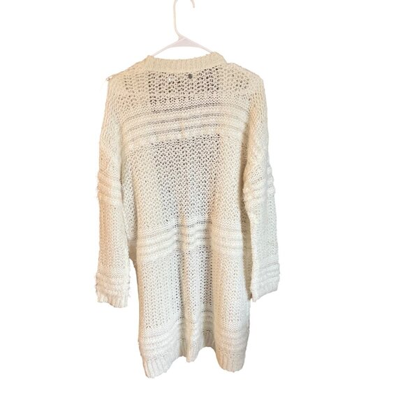 Roxy Women's Pursuit of Liberty Cardigan - Medium - Marshmallow - Picture 6 of 7